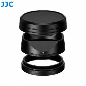JJC LH-XVI BLACK Lens Hood Designed for FUJI. X100VI, X100V cameras