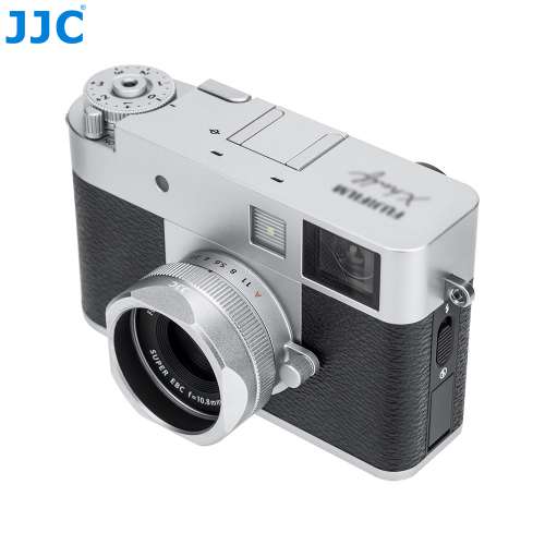 JJC LH-JXHF SILVER Lens Hood Designed for FUJIFILM X half cameras