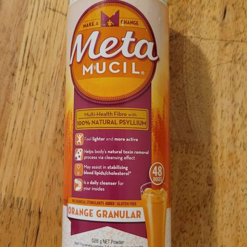Meta Mucil纖維橙粉