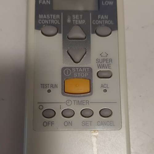 珍寶冷氣機遙控 AR-JE11