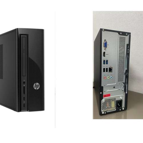 電腦全套(包括LG高清顯示器、HP全新鍵盤 .Logitech無線滑鼠及連接線)內置WiFi上網無...