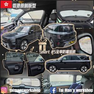Smart #5 全車防曬窗網
