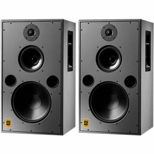 Harbeth Monitor 40.3 XD Loudspeakers with Matching Stands