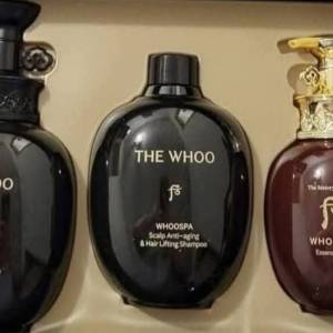 The whoo防脫去屑洗護髮套装(350mlx2+220ml）