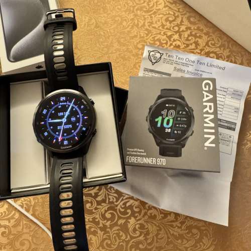 Garmin Forerunner 970 smartwatch.