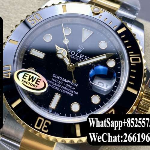 勞力士 Rolex submariner m126613ln-0002 41mm 間金 金鋼勞力士