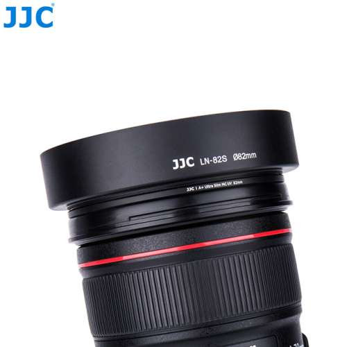 JJC LN-82S Metal Screw-in Standard Lens Hood 82mm