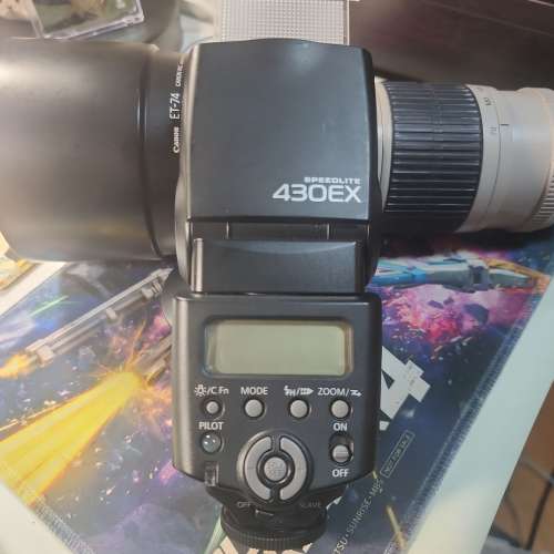 Canon EF 70-200 F4, SpeedLite EX430