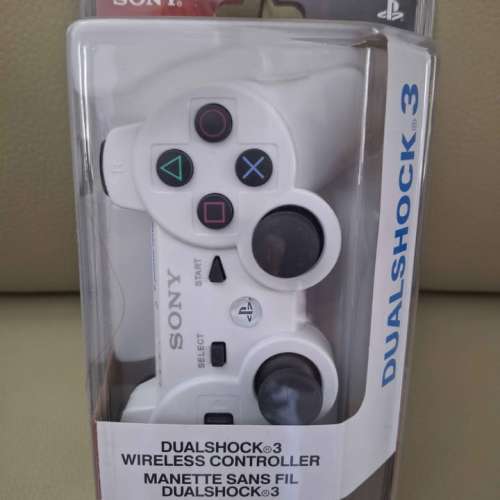 🎮全新盒未開封 PS3 Playstation白色無線手制 手掣 可接駁電腦PC wireless control...