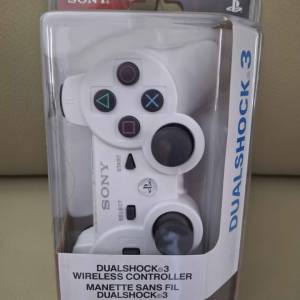 🎮全新盒未開封 PS3 Playstation白色無線手制 手掣 可接駁電腦PC wireless control...