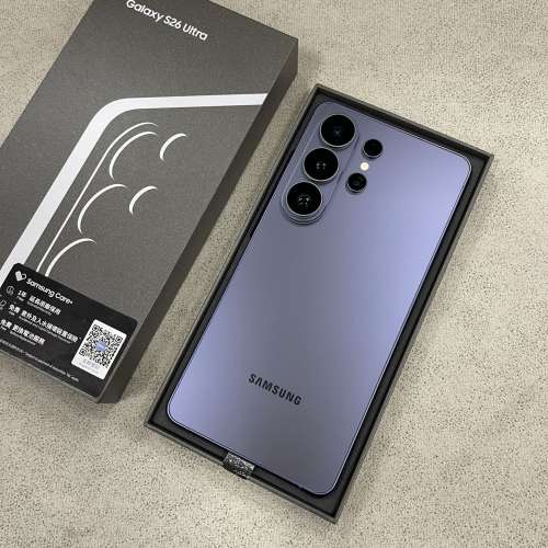 三星S26ultra 藍色16+1T 港版 行貨機 3月7號激活嘅 成色99新 邊框冇磕碰 屏幕完美 ...