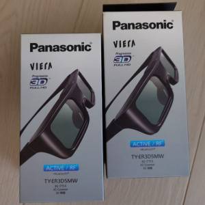 Panasonic 原裝 3D 眼鏡2盒 (全新 x 1, 99.9999%新 x 1)