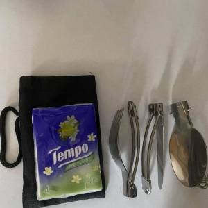 戶外摺叠餐具 ，Outdoor folding cutlery