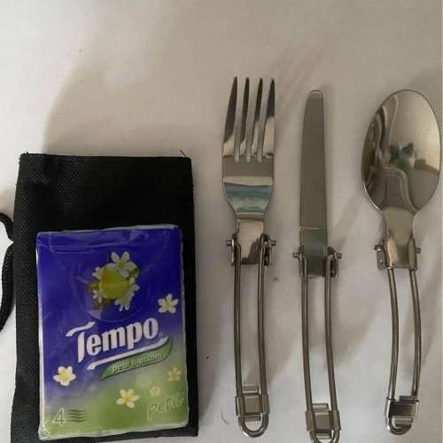 戶外摺叠餐具 ，Outdoor folding cutlery