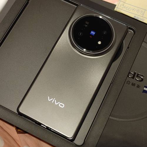 VIVO xfold 5 x fold5 xfold5 國行12+256gb 黑色全套