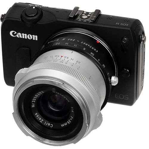 Fotodiox Pro Lens Mount Adapter - Contarex (CRX-Mount) Lens To Canon EOS M (EF-M