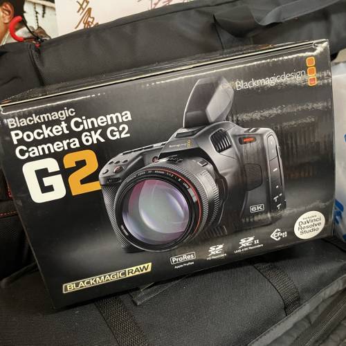 The Blackmagic Pocket Cinema Camera 6K G2 EF mount