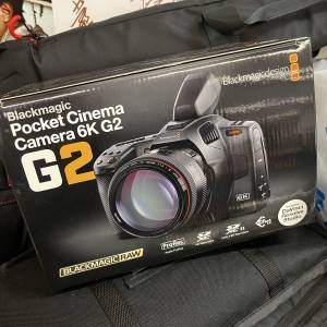 The Blackmagic Pocket Cinema Camera 6K G2 EF mount