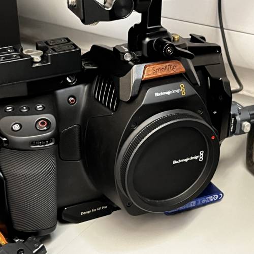 The Blackmagic Pocket Cinema Camera 6K G2 EF mount