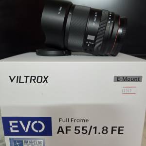 Viltrox Evo full frame AF 55/ 1.8 E mount 99.9%新