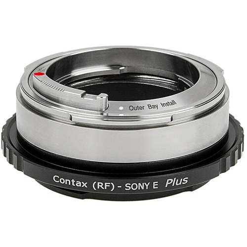 Fotodiox Pro Lens Mount Adapter - Lens Adapter Plus: Contax RF (Int & Ext) Lens