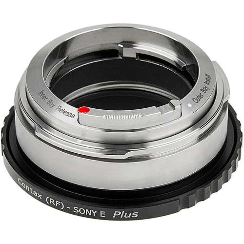 Fotodiox Pro Lens Mount Adapter - Lens Adapter Plus: Contax RF (Int & Ext) Lens