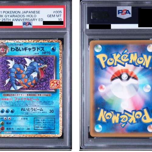 [PSA 10] 25周年 鯉魚龍
