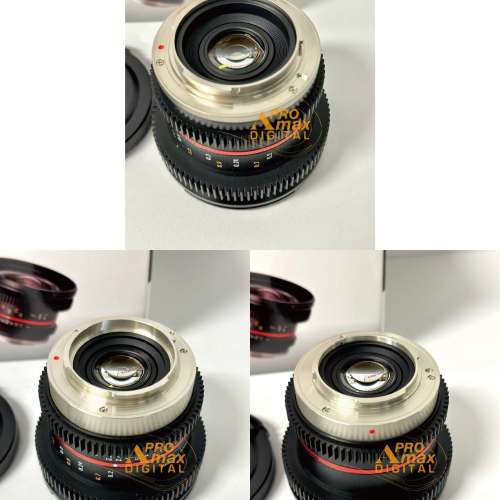 冇遮光罩❗️特價全新 ✅ Samyang 12mm T2.2 Cine Lens For Sony E / MFT / Fuji X ...