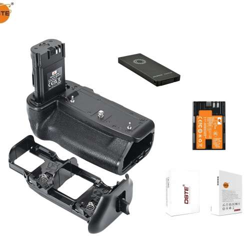 DSTE BG-R20RC Battery Grip For Canon EOS R5/R5 II & R6/R6 II/R6 III Camera (紅...