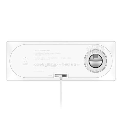 Belkin BOOST CHARGE PRO 3-in-1 Wireless Charging Pad with MagSafe,WIZ016my,全...