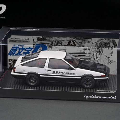 Ignition Model 3711 Initial D AE86 附拓海人偶
