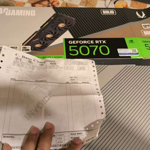 Zotac GAMING GeForce RTX 5070 SOLID 12GB