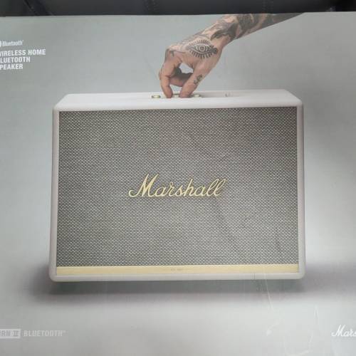 Marshall Woburn II 藍牙喇叭 白色