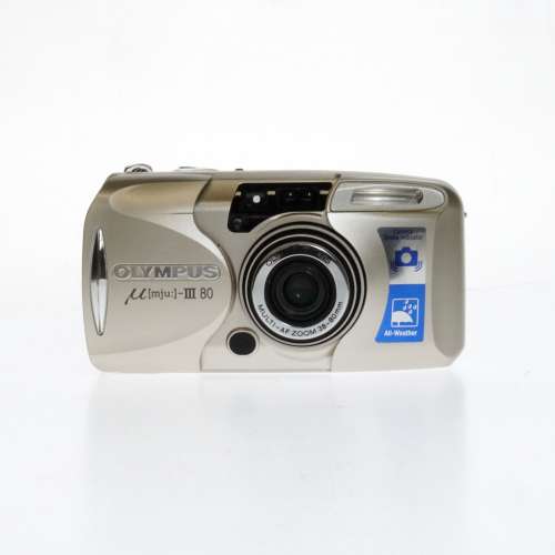 Olympus &mu; mju III Zoom 80 135/35mm Point & Shoot Film Camera