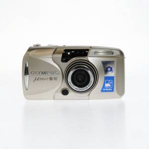 Olympus &mu; mju III Zoom 80 135/35mm Point & Shoot Film Camera