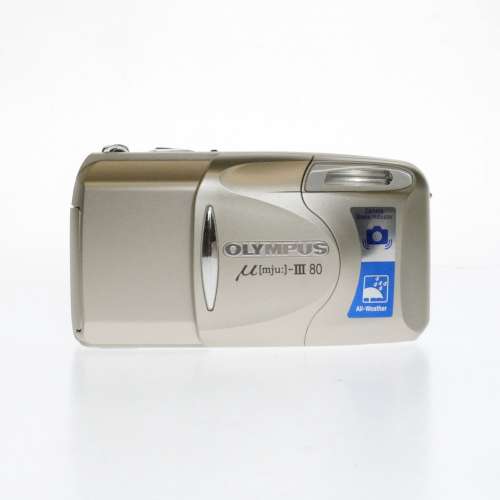 Olympus &mu; mju III Zoom 80 135/35mm Point & Shoot Film Camera