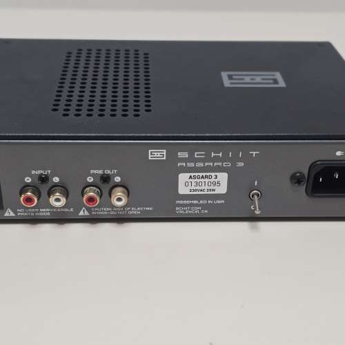 Schiit Asgard 3 heaphone amplifier 耳機放大器