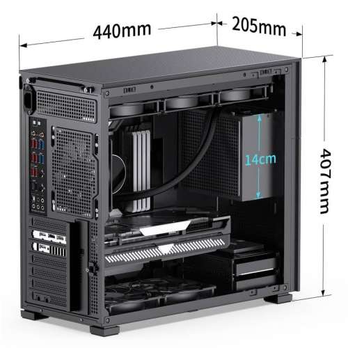 JONSBO D41 ATX MESH 機箱+550W火牛