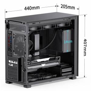 JONSBO D41 ATX MESH 機箱+550W火牛