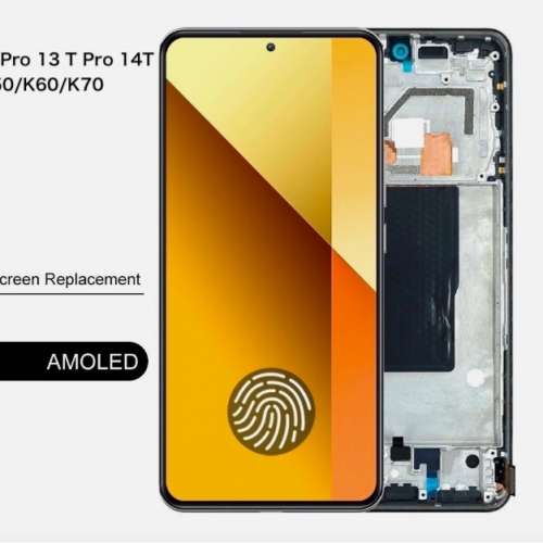 6.67" AMOLED Screen LCD Display Touch Digitizer for Xiaomi 12T 12T Pro 13 T Pro
