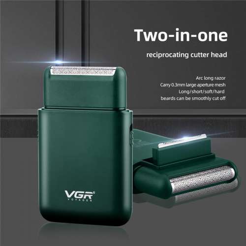 VGR ULTRA Think Premium Shaver Wet/Dry Razor (with POP-Up Trimmer)