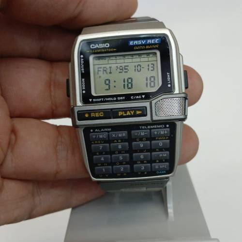 ( Auction-Grade拍賣级 )全新古董Vintage Casio DBC-V500, DB53 Data-Bank Watch ( ...