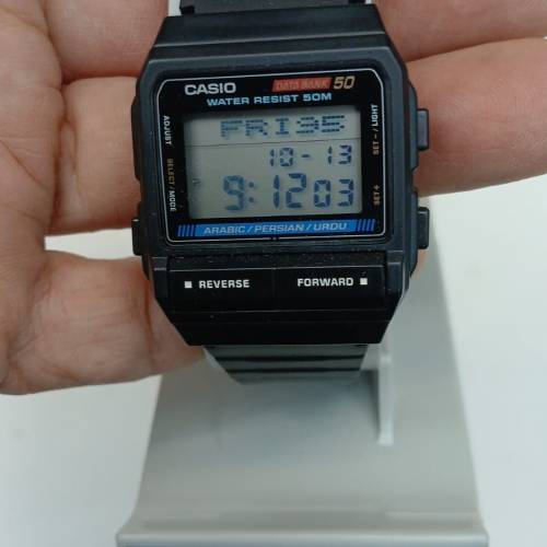 ( Auction-Grade拍賣级 )全新古董Vintage Casio DBC-V500, DB53 Data-Bank Watch ( ...