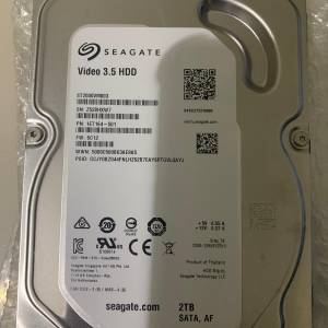 Seagate 2TB硬碟，3.5吋