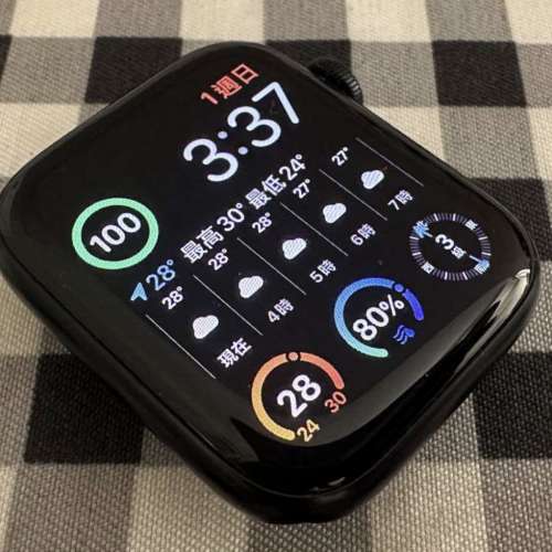 Apple Watch SE 2 44mm 鋼琴黑色 行貨 95%新 非常少用和新淨 操作和功能全正常 已更...