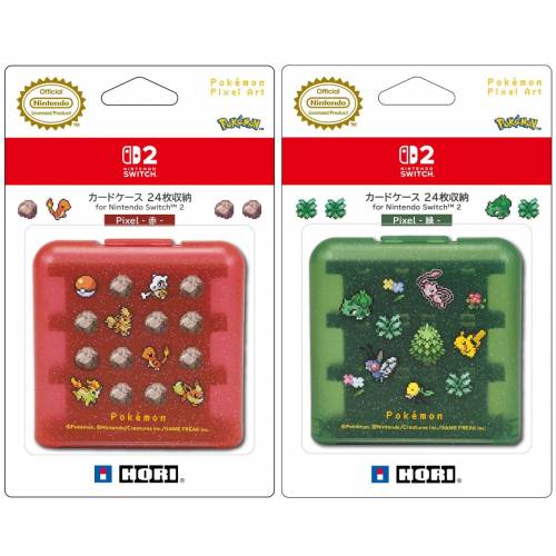 (接受預訂) HORI🇯🇵NS/NS2 Accessories - Pokemon Pixel Art🐣寶可夢像素風