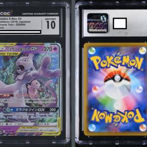 [CGC 10] Mewtwo & Mew GX #29 夢夢&超夢夢 TAG TEAM