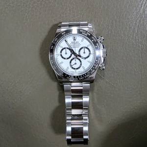 Rolex 正vs4131白色迪通拿 新爭玩具表 元朗取