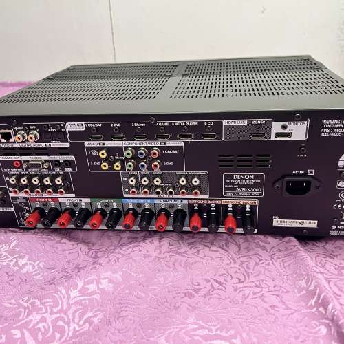 DENON  AVR-X3000 (7.2網絡AV擴音機）
