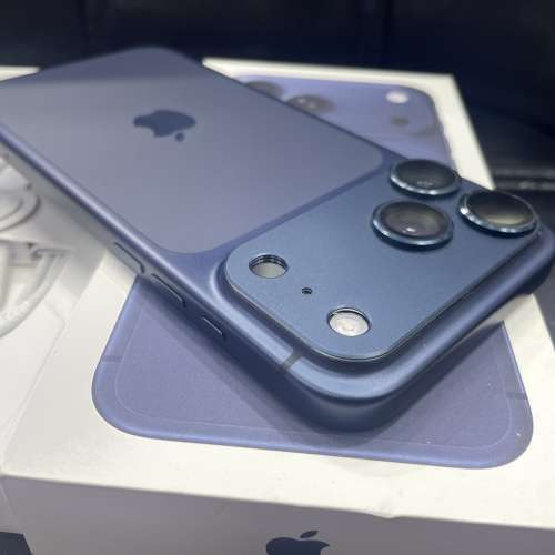 99%New iPhone 17 Pro Max 256GB 藍色 香港行貨 蘋果保養到2027年5月20日 電池100% ...